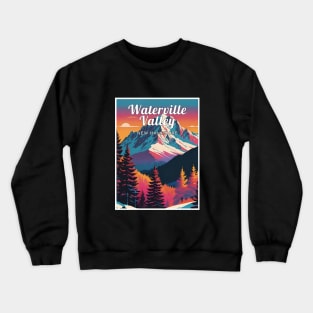 Waterville Valley ski New Hampshire usa Crewneck Sweatshirt